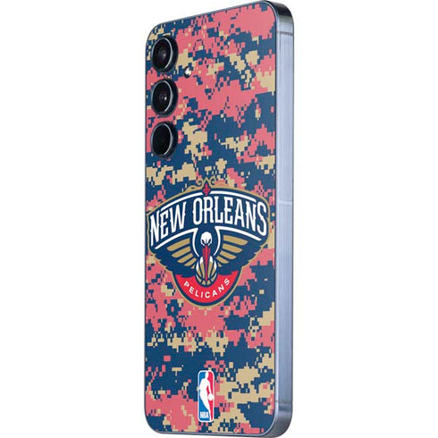 NBA New Orleans Pelicans Digi Camo Galaxy A35 5G Skin